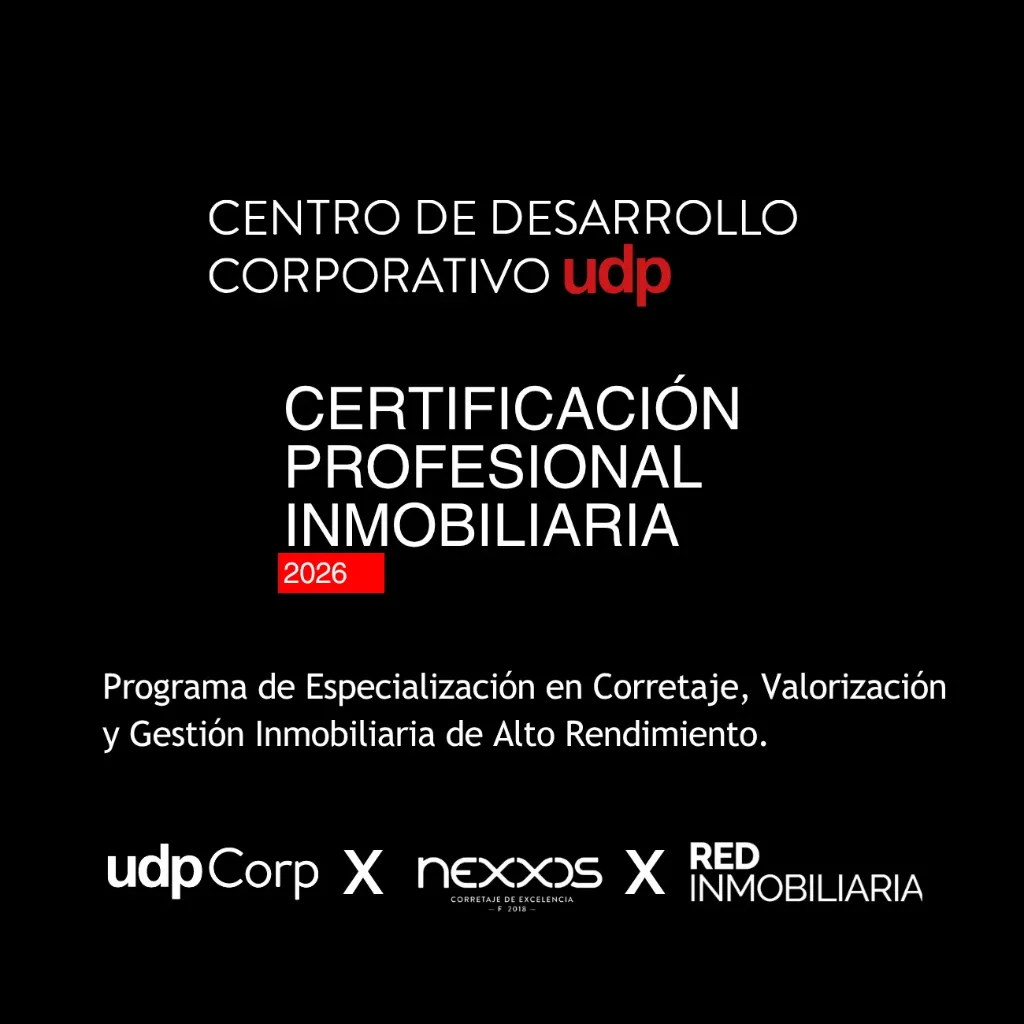 Certificación Profesional Inmobiliaria UDP Corp | Nexxos | Red Inmobiliaria